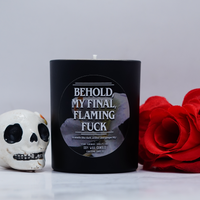 Final Flaming Fuck Noir Scented Candle (VG)