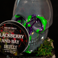Blackberry & Bay Skully Scented Candle (VG)