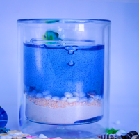 Aquarium Sage and Sea Salt Gel Wax Scented Candle