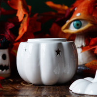 White Pumpkin Oil Burner