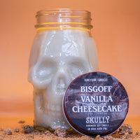 Bisgoff Vanilla Cheesecake Skully Scented Candle (VG)