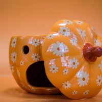 Summerween Pumpkin Oil Burner and Wax Warmer