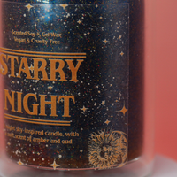 Starry Night Gel Wax Scented Candle