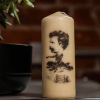 Hopping Mad Pillar Candle