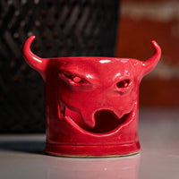 Wonky Little Devil Tea Light Holder/Match storage