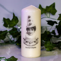 I'm At My Fucking Limit Pillar Candle