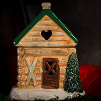 Christmas Snow Chalet Oil Burner/Wax Warmer