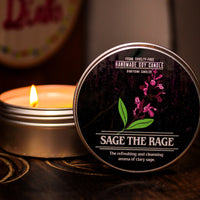 Sage the Rage Scented Candle (VG)