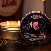 Fresh Coffee Grounds Scented Candle (VG)