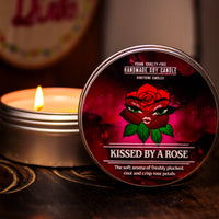 Kissed By A Rose Scented Candle (VG)
