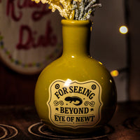 Eye of Newt Apothecary Ceramic Vase