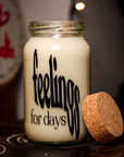 Feelings For Days Jam Jar Candle (VG) (Vanilla Scented)