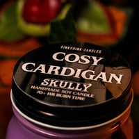 Cosy Cardigan Skully Scented Candle (VG)