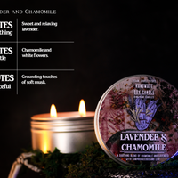 Lavender and Chamomile Scented Candle (VG)