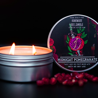 Midnight Pomegranate Scented Candle (VG)