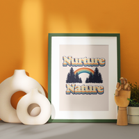 Nurture Nature © - A4 Print - Original Artwork by RinkyDink©