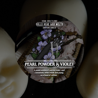 Pearl Powder and Violet Dolls Head Wax Melts (VG)