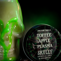 Toffee Apple Plasma Skully Scented Candle (VG)