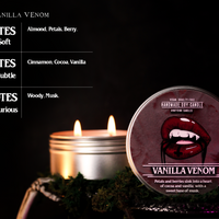 Vanilla Venom Scented Candle (VG)