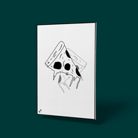 PIZZA LIFE © - A4 Print - Original Artwork by RinkyDink©