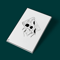 PIZZA LIFE © - A4 Print - Original Artwork by RinkyDink©