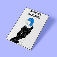 STAY SILENT © - A4 Print - Original Artwork by RinkyDink©