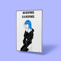 STAY SILENT © - A4 Print - Original Artwork by RinkyDink©