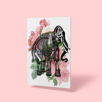 SKELEPHANT © - A4 Print - Original Artwork by RinkyDink©