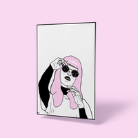 STAR GAL © - A4 Print - Original Artwork by RinkyDink©