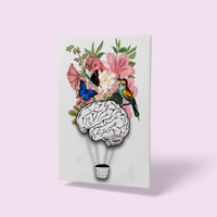 UP AND AWAY © - A4 Print - Original Artwork by RinkyDink©