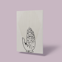 ZODIAC HAND © - A4 Print - Original Artwork by RinkyDink©