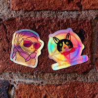 Official RinkyDink Holographic Sticker (2 Designs)