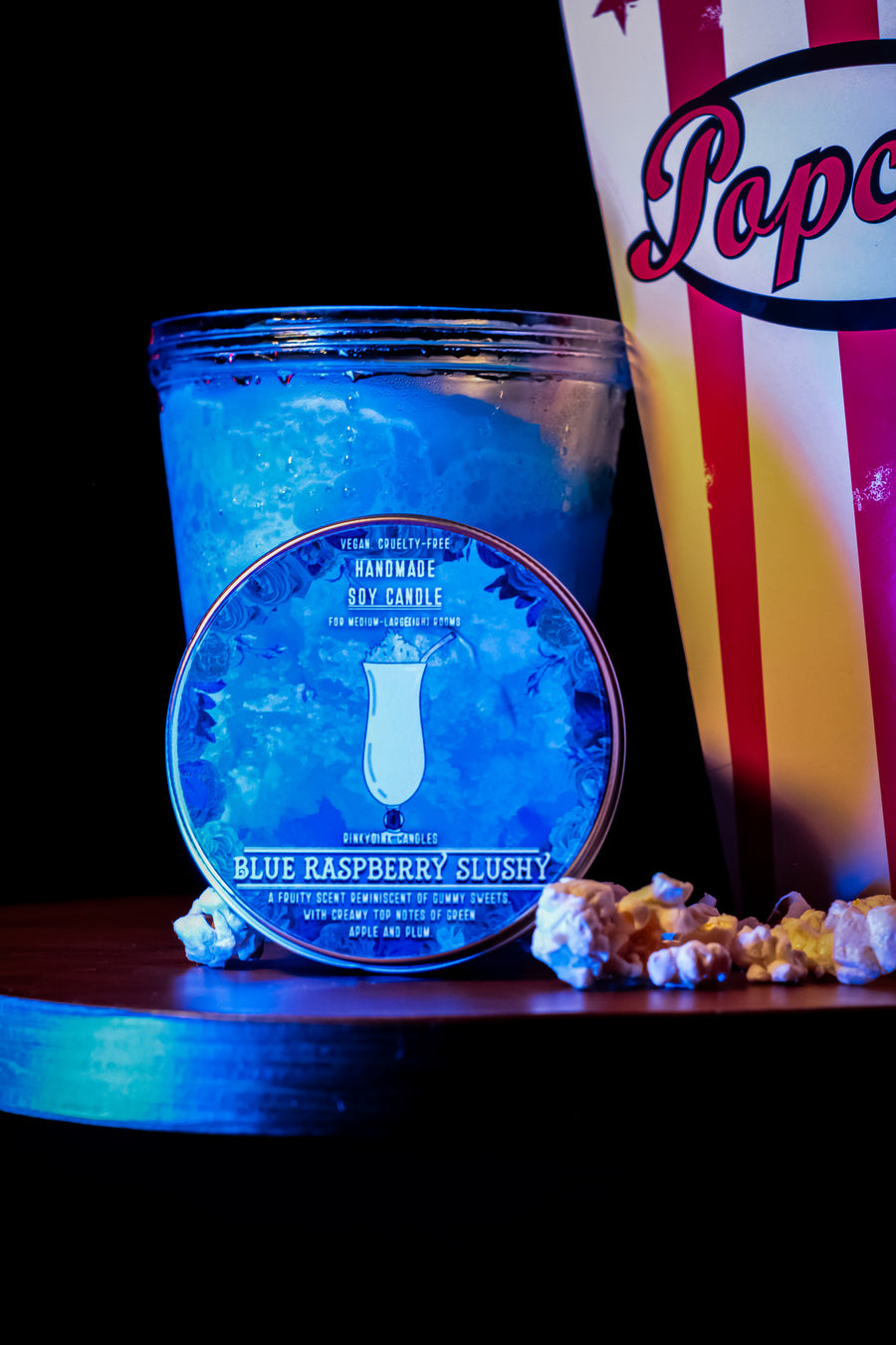 Blue Raspberry Slushy Scented Candle (VG)