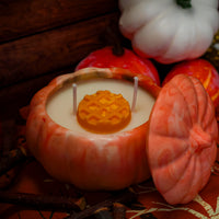 Autumn Pumpkin Pecan Waffle Scented Candle (VG)