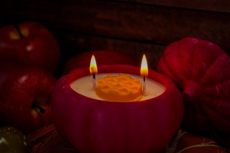 Autumn Pumpkin Pecan Waffle Scented Candle (VG)