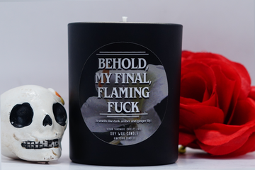 Final Flaming Fuck Noir Scented Candle (VG)