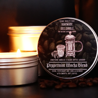 Peppermint Mocha Coffee Scented Candle (VG)