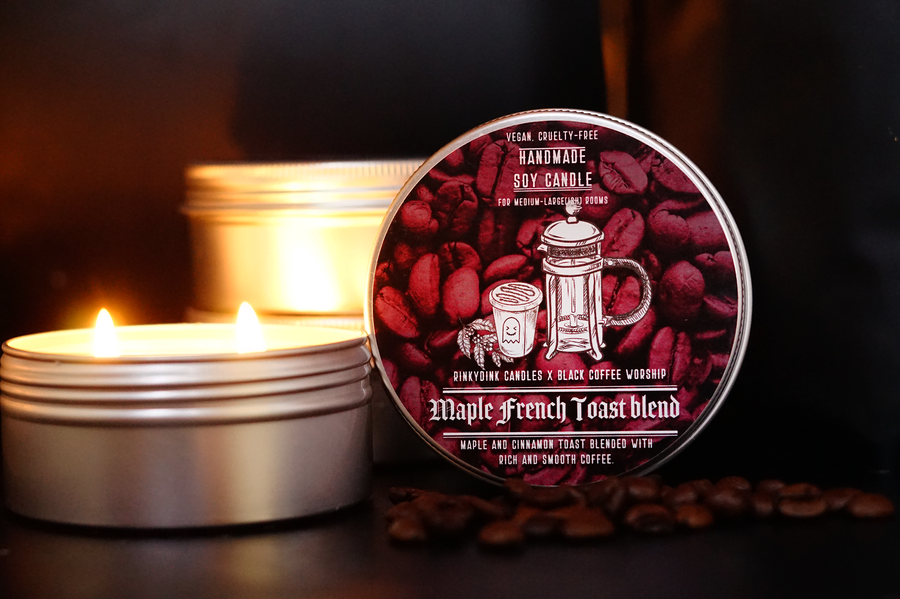 Deluxe Coffee & Candle Christmas Gift Box