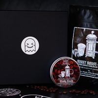 Deluxe Coffee & Candle Christmas Gift Box