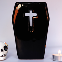 Coffin Ceramic Oil Burner