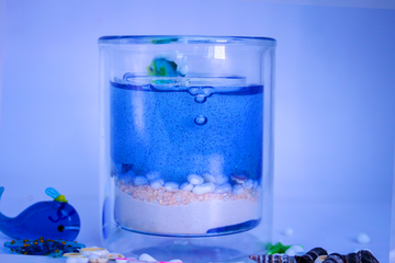 Aquarium Sage and Sea Salt Gel Wax Scented Candle