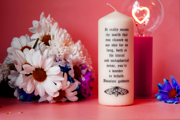 Sh*t Goddess Mother's Day Pillar Candle