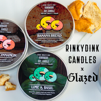 Glazed Donuts Candle Collab (3 Scents) (VG)