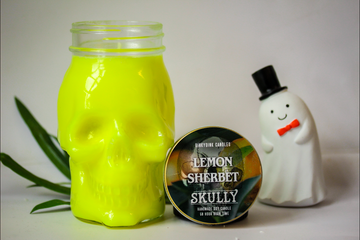 Lemon Sherbet Skully Scented Candle (VG)