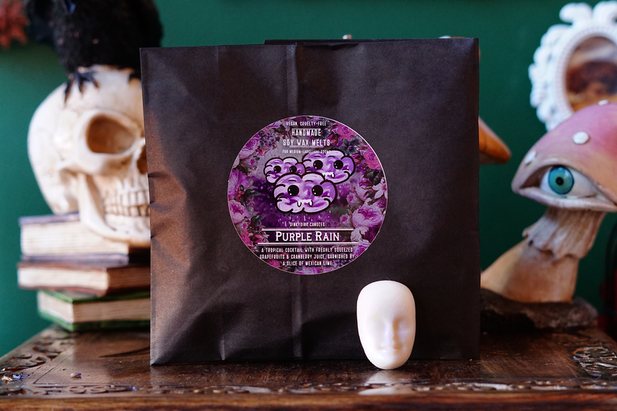 Purple Rain Dolls Head Wax Melts (VG)