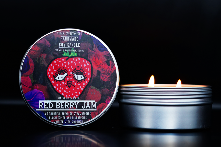 Red Berry Jam Scented Candle (VG)