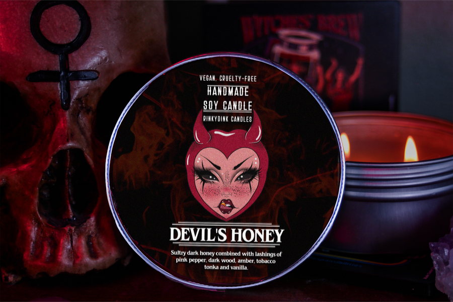 Devil's Honey Scented Candle (VG)