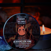 Burning Log Fire Scented Candle (VG)
