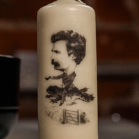 Hopping Mad Pillar Candle