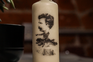 Hopping Mad Pillar Candle